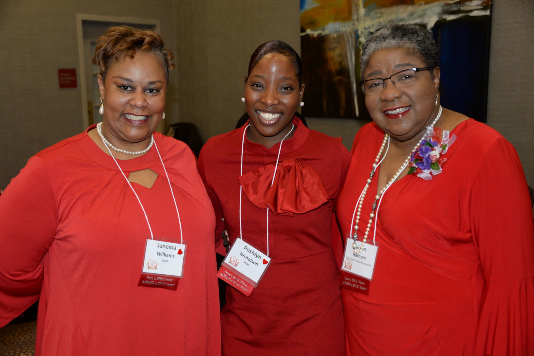 Janessa Williams, Poshlyn Nicholson, Alison Harmon